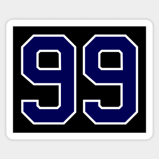 Blue 99 Sticker